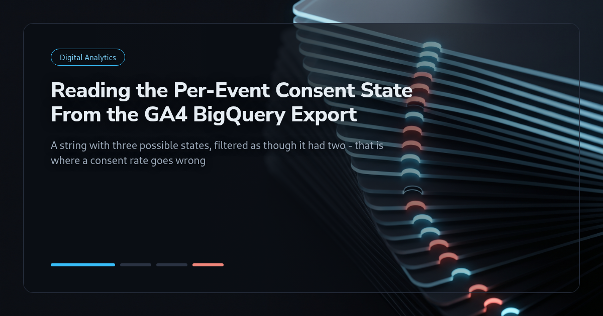 Reading the Per-Event Consent State From the GA4 BigQuery Export