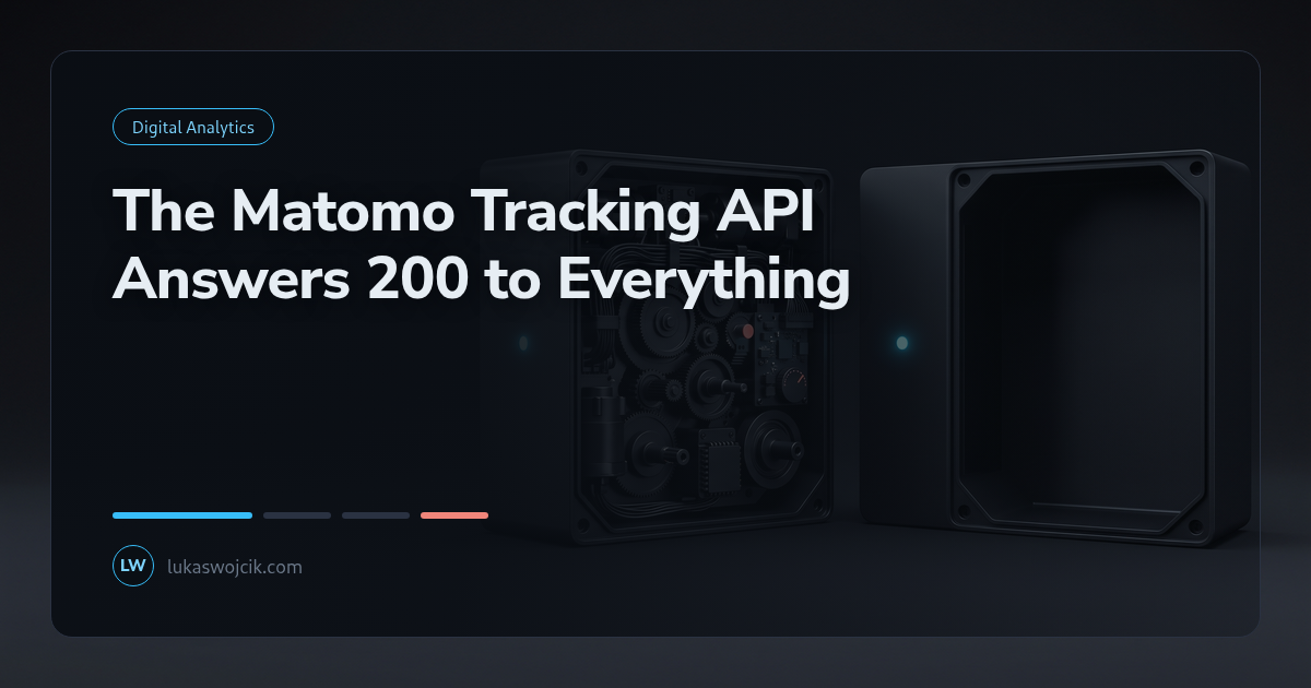 The Matomo Tracking API Answers 200 to Everything