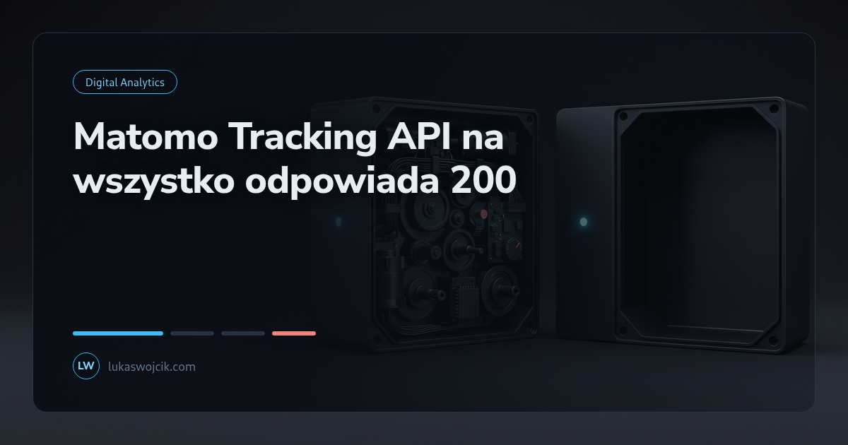 Matomo Tracking API na wszystko odpowiada 200