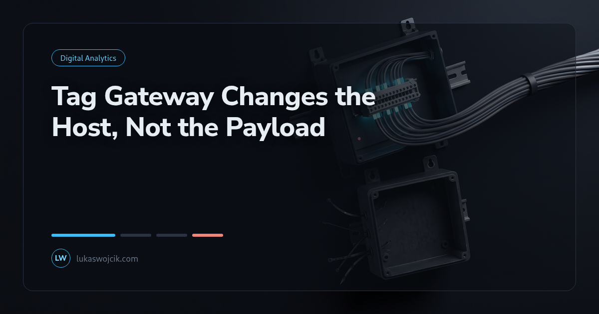 Tag Gateway Changes the Host, Not the Payload