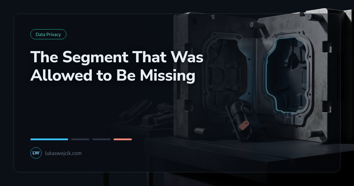 The Segment That Was Allowed to Be Missing