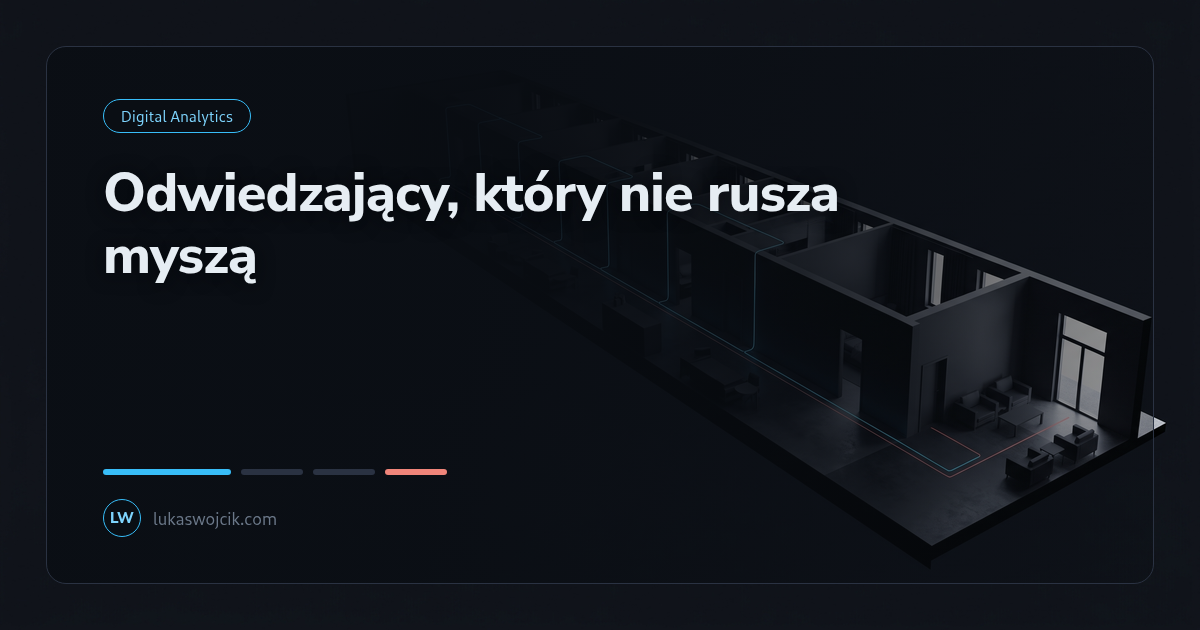 Odwiedzający, który nie rusza myszą