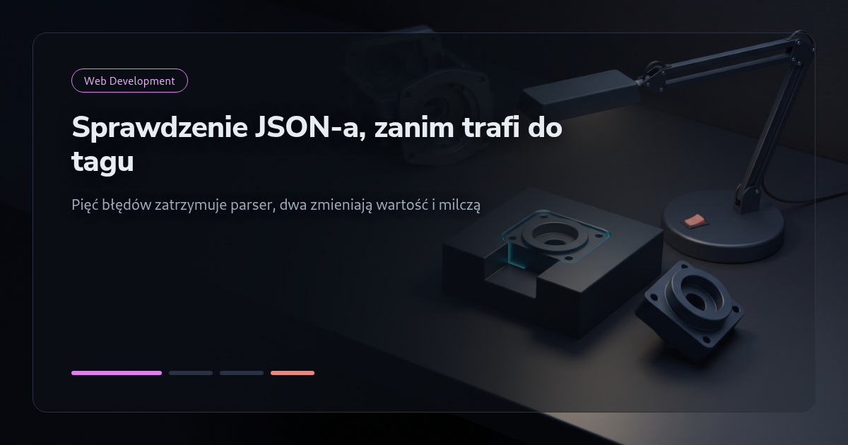 Tutorial: Sprawdzenie JSON-a, zanim trafi do tagu