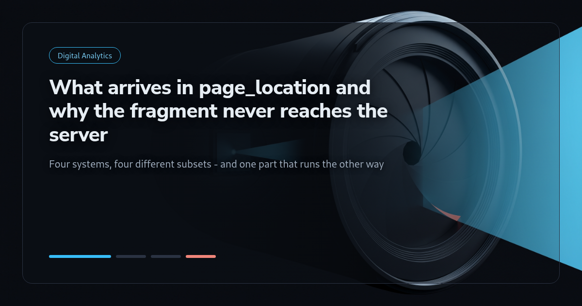 Tutorial: What Arrives in page_location and Why the Fragment Never Reaches the Server