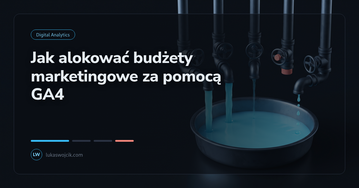 Jak alokować budżety marketingowe za pomocą GA4
