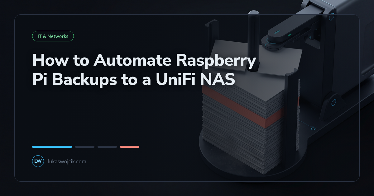 How to Automate Raspberry Pi Backups to a UniFi NAS