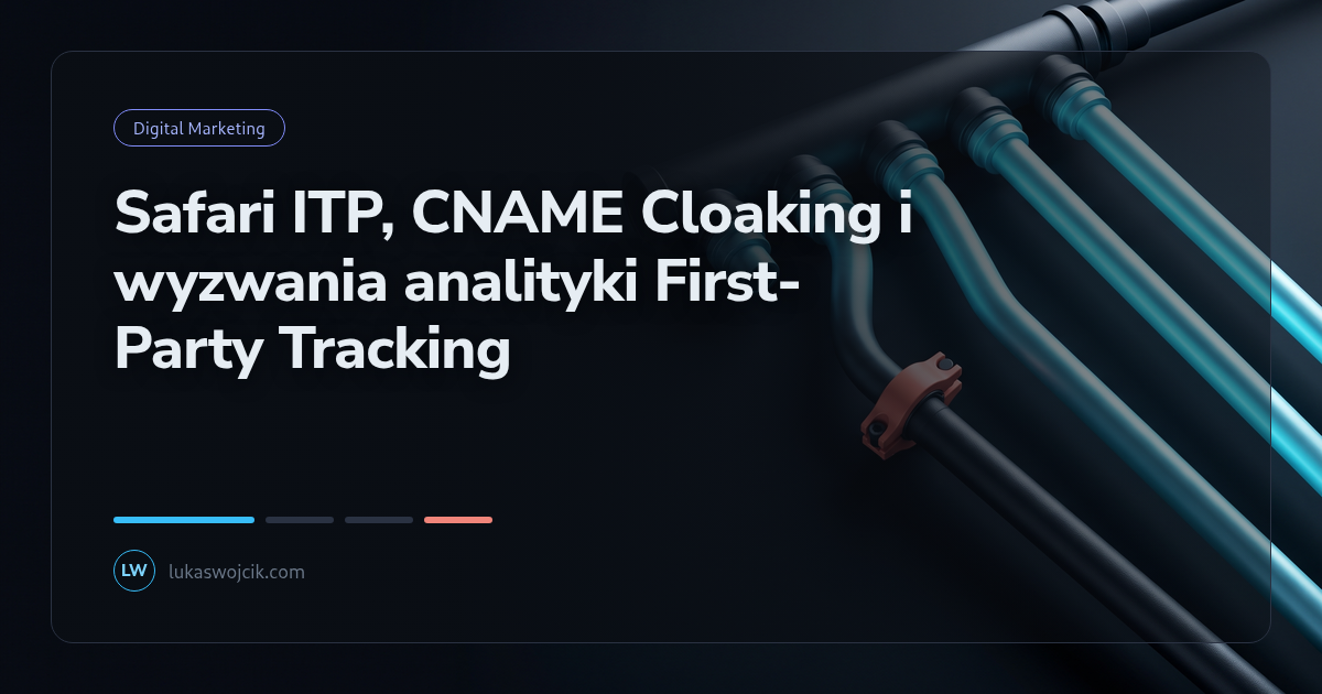 Safari ITP, CNAME Cloaking i wyzwania analityki First-Party Tracking