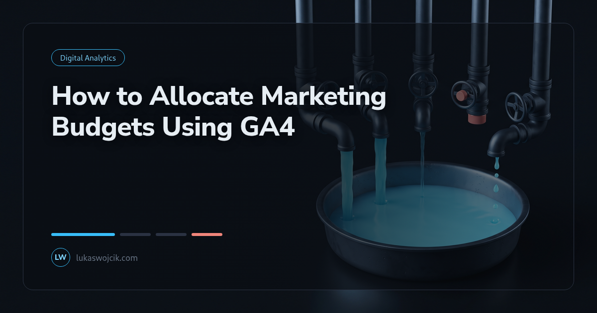 How to Allocate Marketing Budgets Using GA4