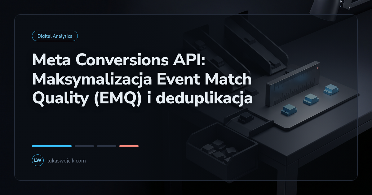 Meta Conversions API: Maksymalizacja Event Match Quality (EMQ) i deduplikacja