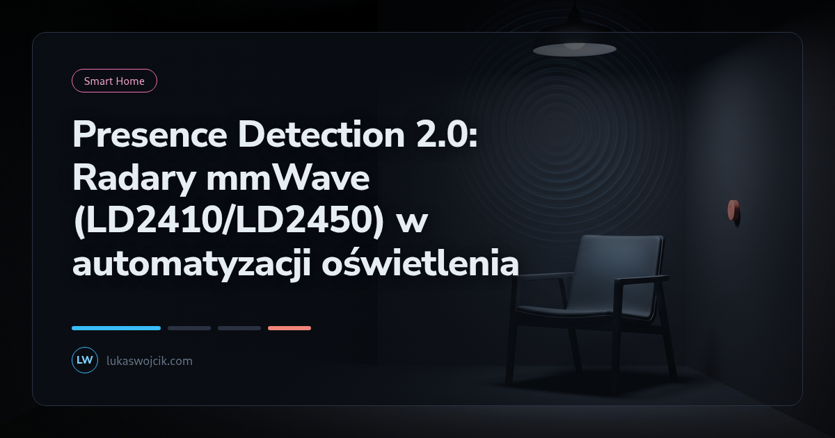 Presence Detection 2.0: Radary mmWave (LD2410/LD2450) w automatyzacji oświetlenia