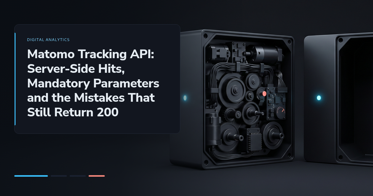 Matomo Tracking API: Server-Side Hits, Mandatory Parameters and the Mistakes That Still Return 200