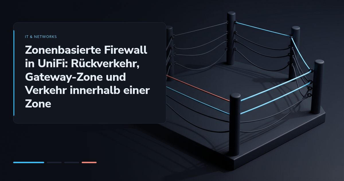 Zonenbasierte Firewall in UniFi: Rückverkehr, Gateway-Zone und Verkehr innerhalb einer Zone