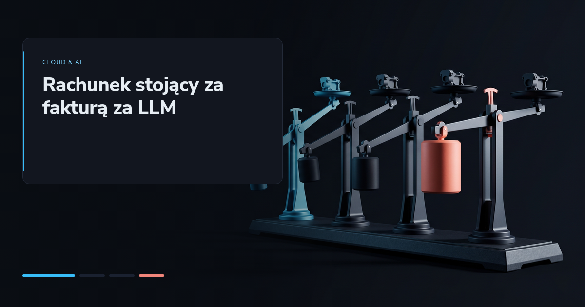 Rachunek stojący za fakturą za LLM