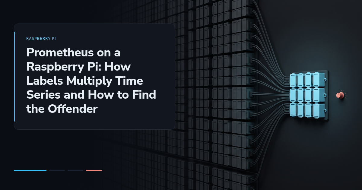 Prometheus on a Raspberry Pi: How Labels Multiply Time Series and How to Find the Offender