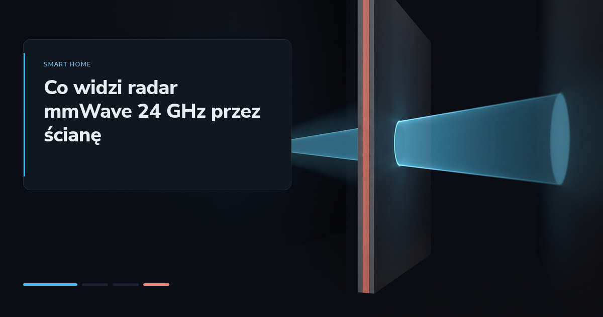 Co widzi radar mmWave 24 GHz przez ścianę