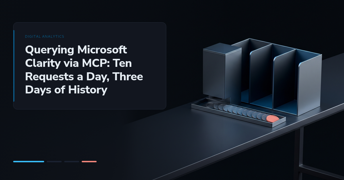 Querying Microsoft Clarity via MCP: Ten Requests a Day, Three Days of History