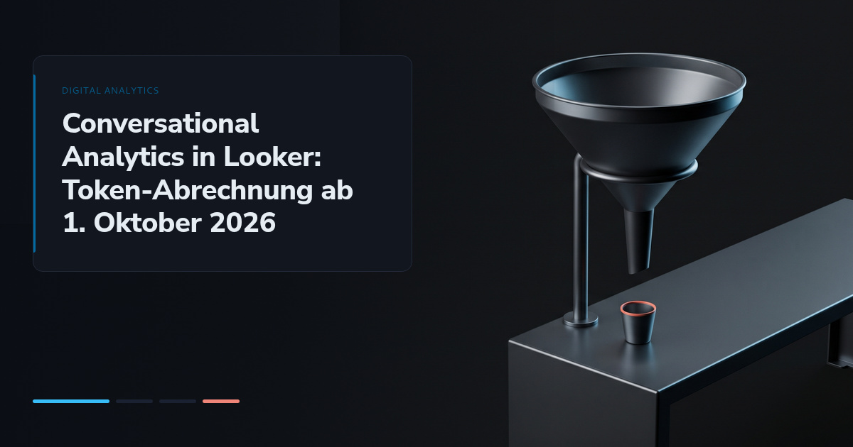 Conversational Analytics in Looker: Token-Abrechnung ab 1. Oktober 2026