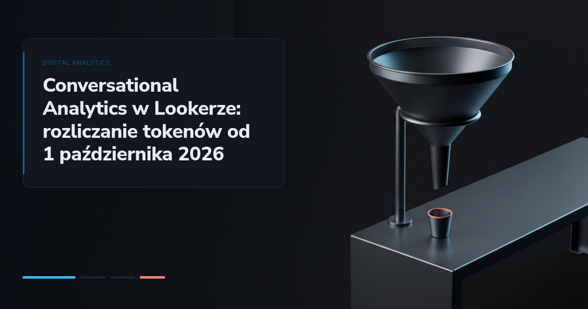 Conversational Analytics w Lookerze: rozliczanie tokenów od 1 października 2026