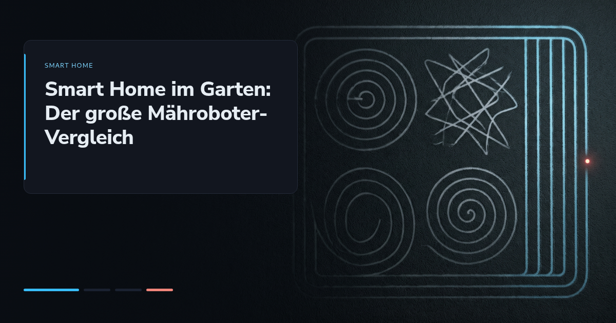 Smart Home im Garten: Der große Mähroboter-Vergleich