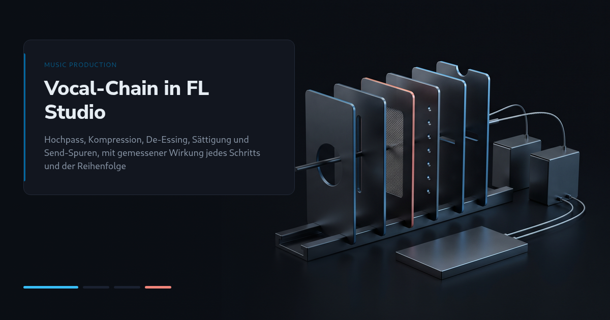 Vocal-Chain in FL Studio 2026: Reihenfolge der Effekte, Einstellungen und die Wirkung jedes Schritts gemessen
