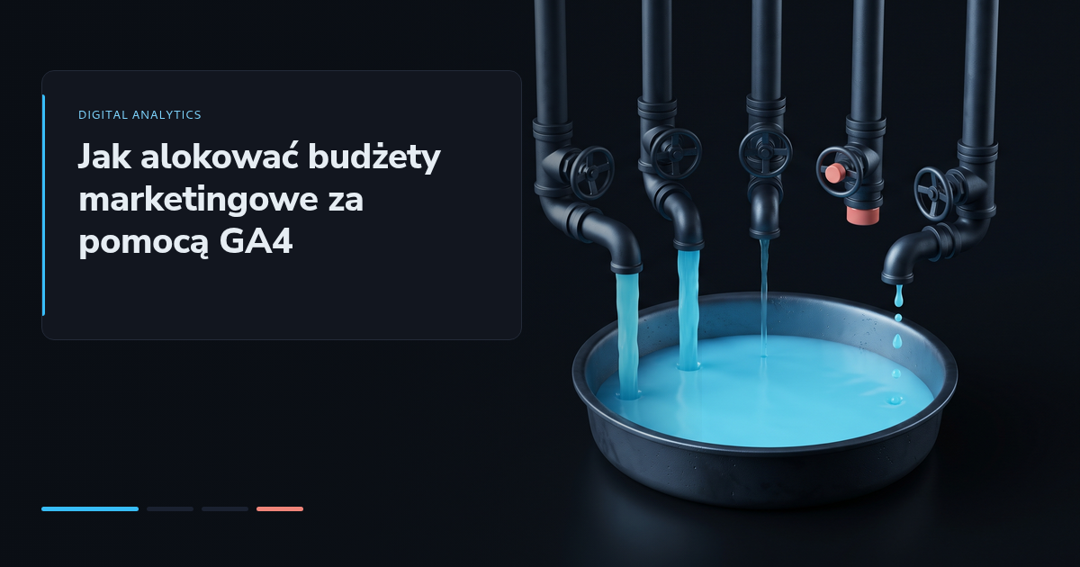 Jak alokować budżety marketingowe za pomocą GA4