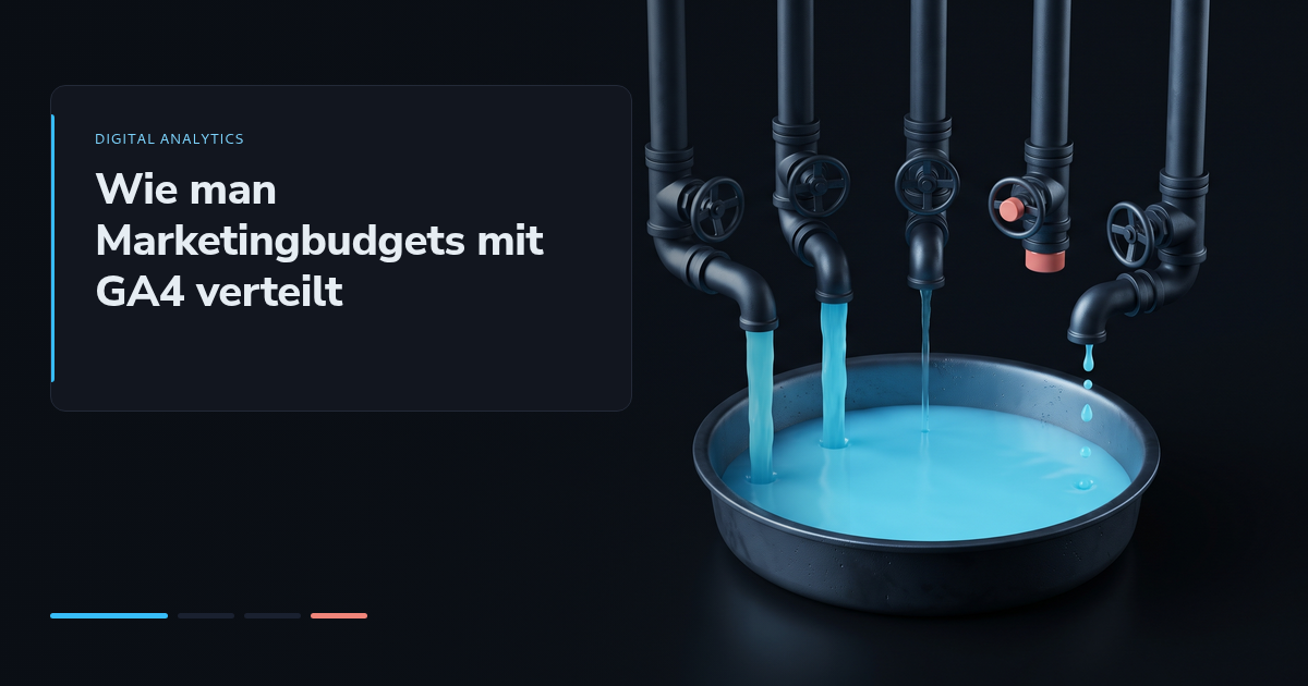 Wie man Marketingbudgets mit GA4 verteilt