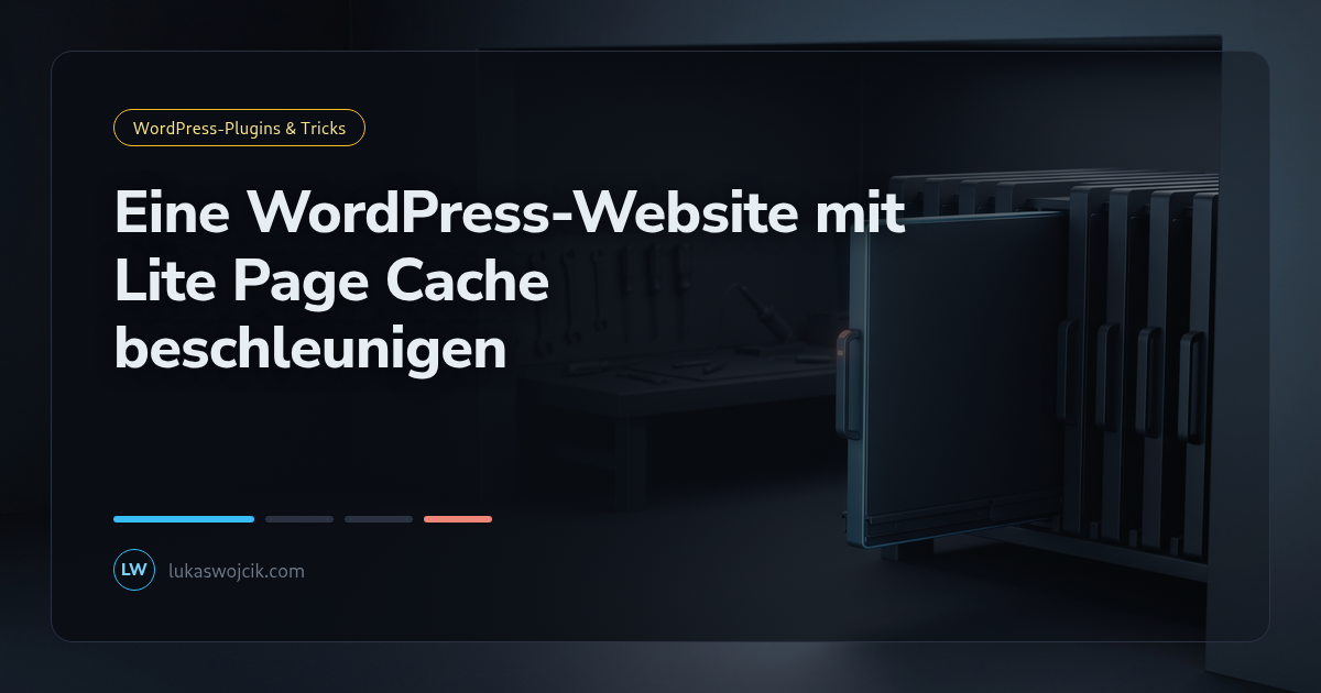 Eine WordPress-Website mit Lite Page Cache beschleunigen