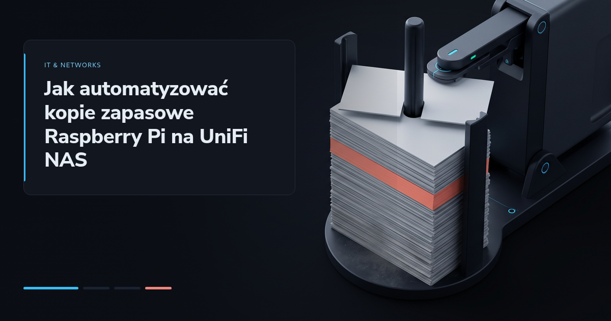Jak automatyzować kopie zapasowe Raspberry Pi na UniFi NAS