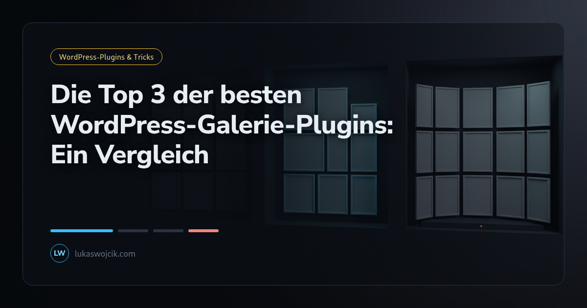 Die Top 3 der besten WordPress-Galerie-Plugins: Ein Vergleich