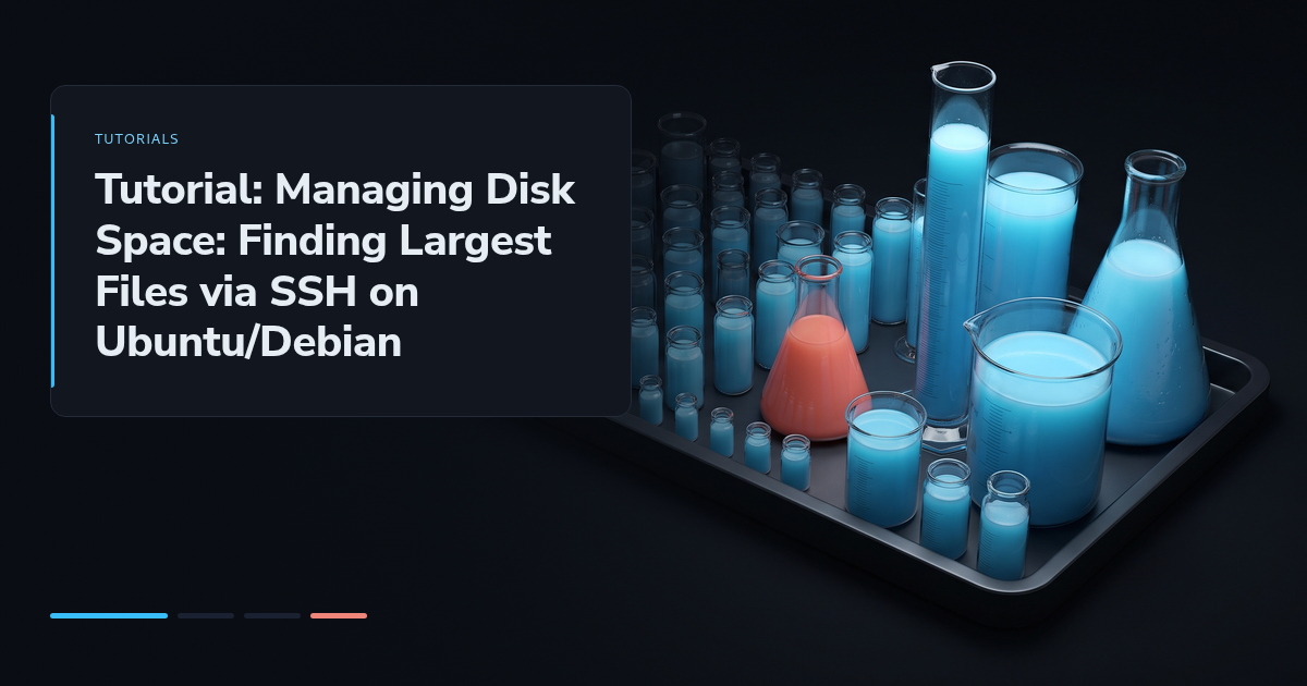 Tutorial: Managing Disk Space: Finding Largest Files via SSH on Ubuntu/Debian