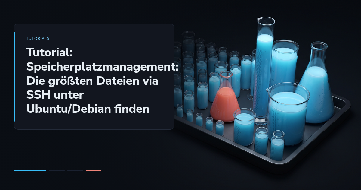 Tutorial: Speicherplatzmanagement: Die größten Dateien via SSH unter Ubuntu/Debian finden