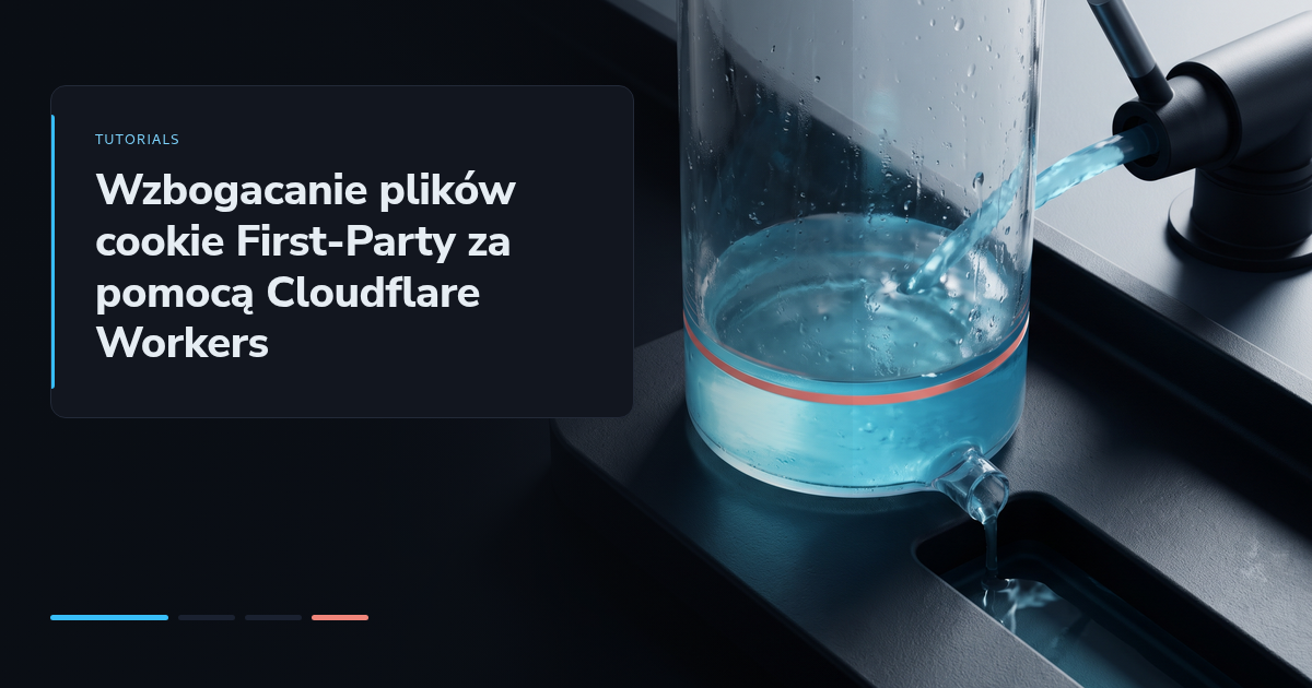 Wzbogacanie plików cookie First-Party za pomocą Cloudflare Workers