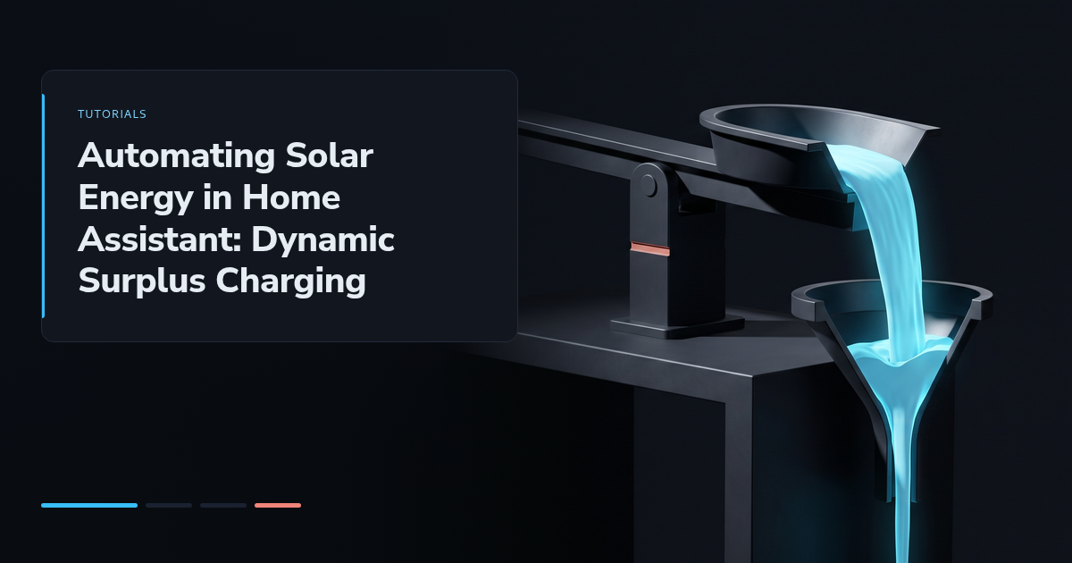 Automating Solar Energy in Home Assistant: Dynamic Surplus Charging