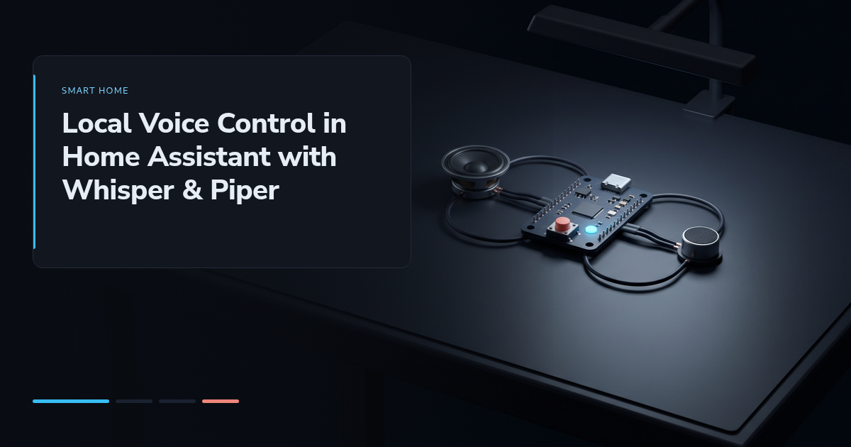 Local Voice Control in Home Assistant with Whisper & Piper