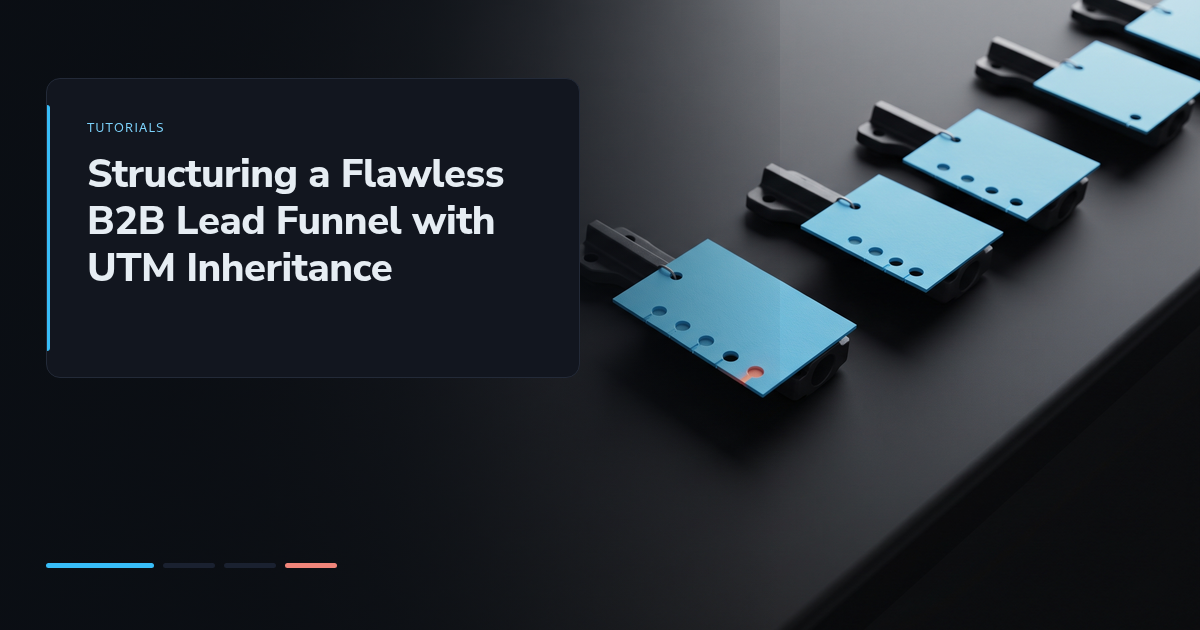 Structuring a Flawless B2B Lead Funnel with UTM Inheritance