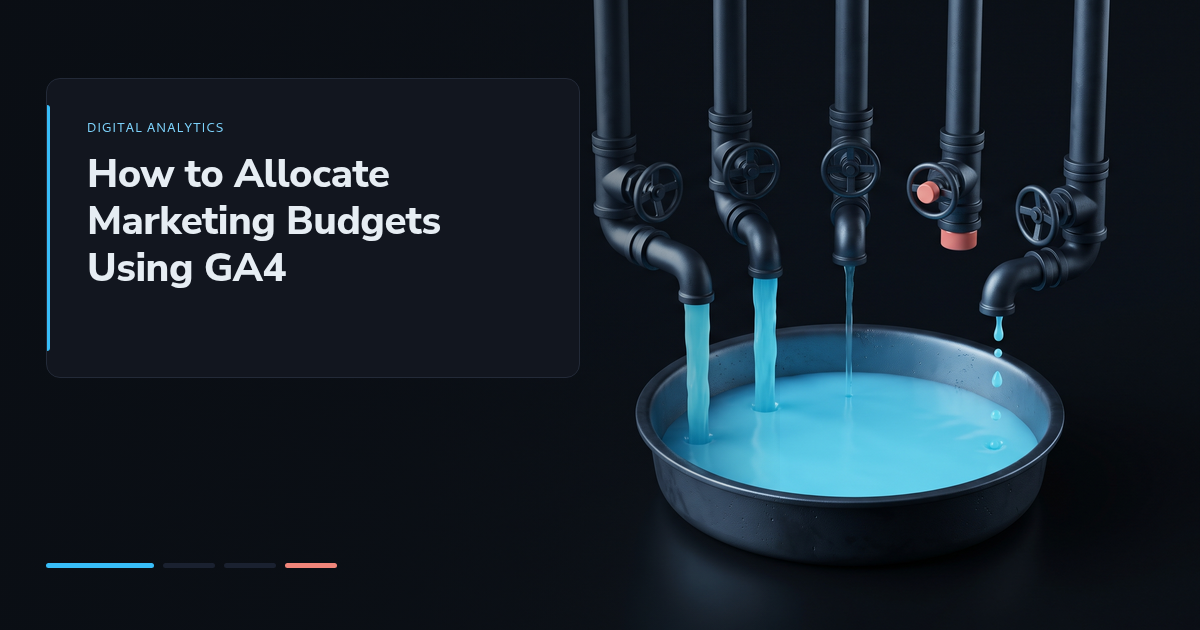 How to Allocate Marketing Budgets Using GA4