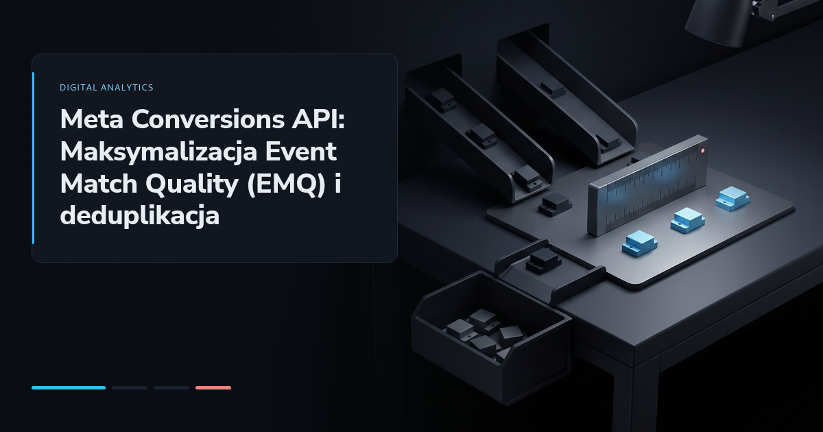 Meta Conversions API: Maksymalizacja Event Match Quality (EMQ) i deduplikacja