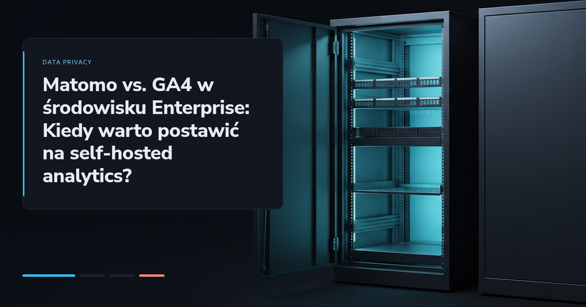 Matomo vs. GA4 w środowisku Enterprise: Kiedy warto postawić na self-hosted analytics?