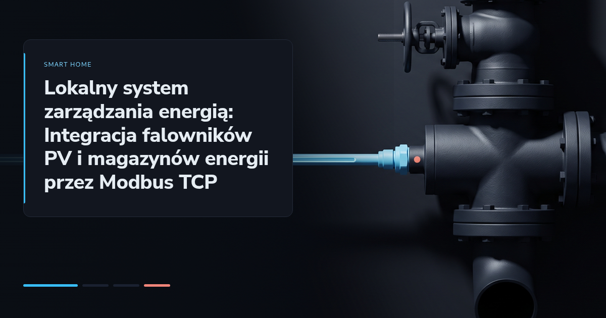 Lokalny system zarządzania energią: Integracja falowników PV i magazynów energii przez Modbus TCP