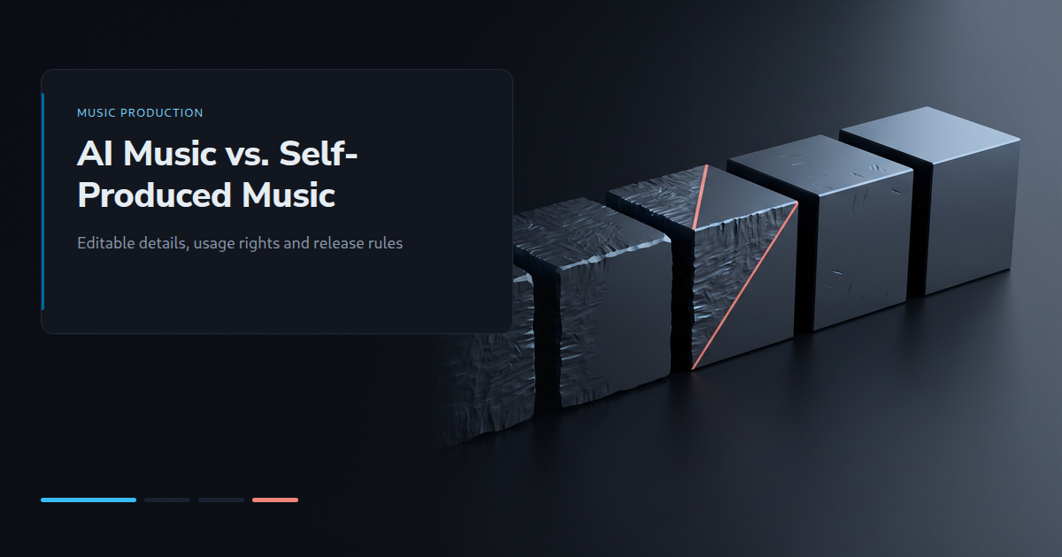 AI Music vs. Self-Produced Music in 2026: Control, Copyright and Effort Compared
