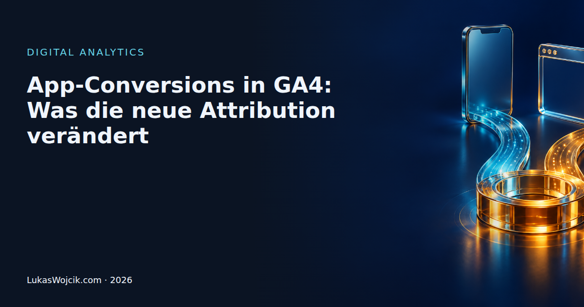 App-Conversions in GA4: Was die neue Attribution verändert
