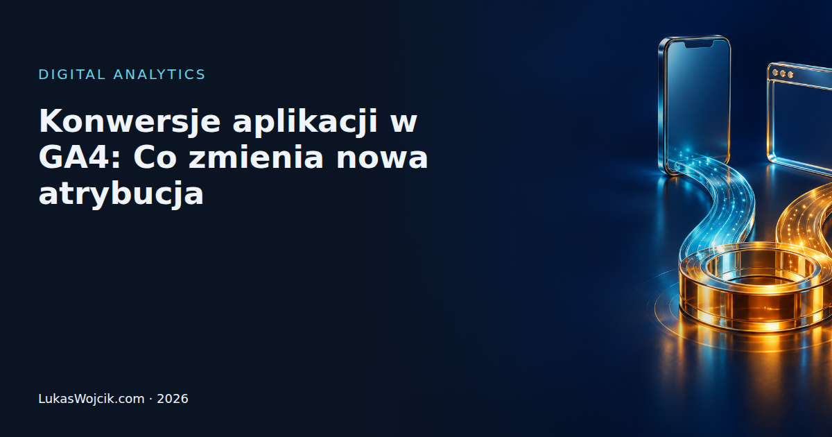Konwersje aplikacji w GA4: Co zmienia nowa atrybucja