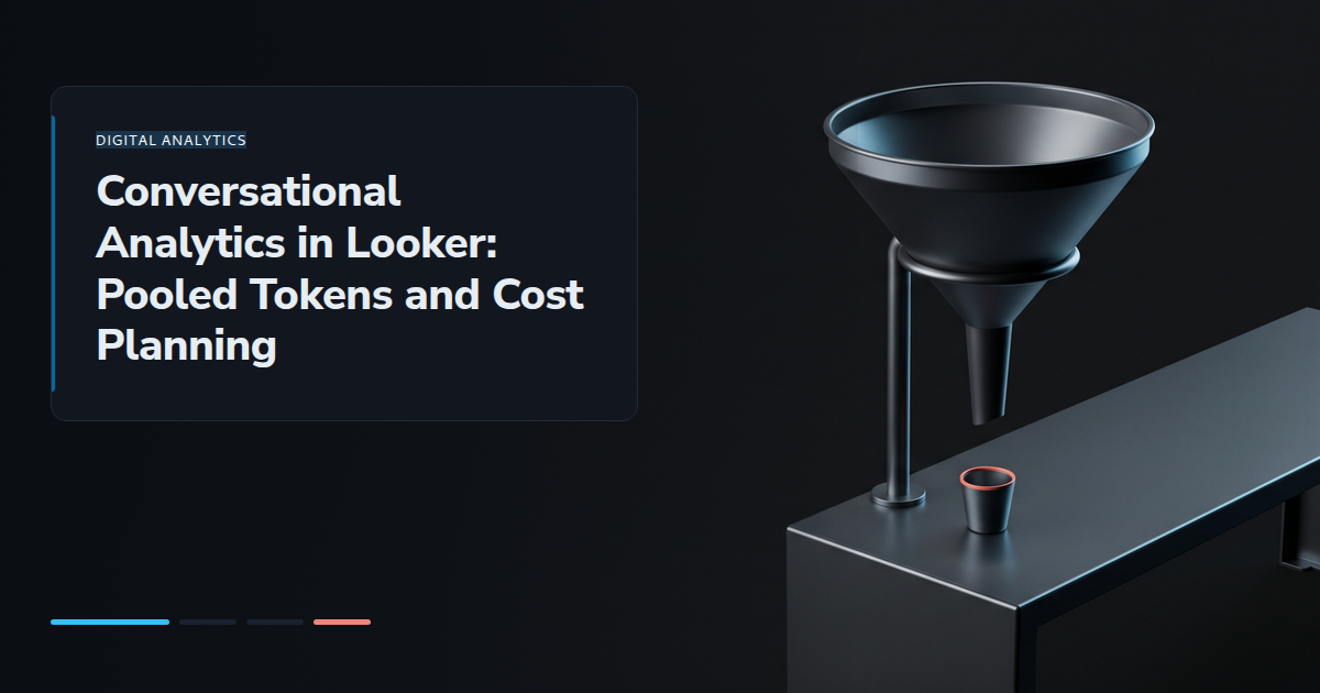 Conversational Analytics in Looker: Pooled Tokens and Cost Planning