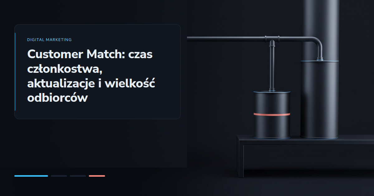 Customer Match: czas członkostwa, aktualizacje i wielkość odbiorców