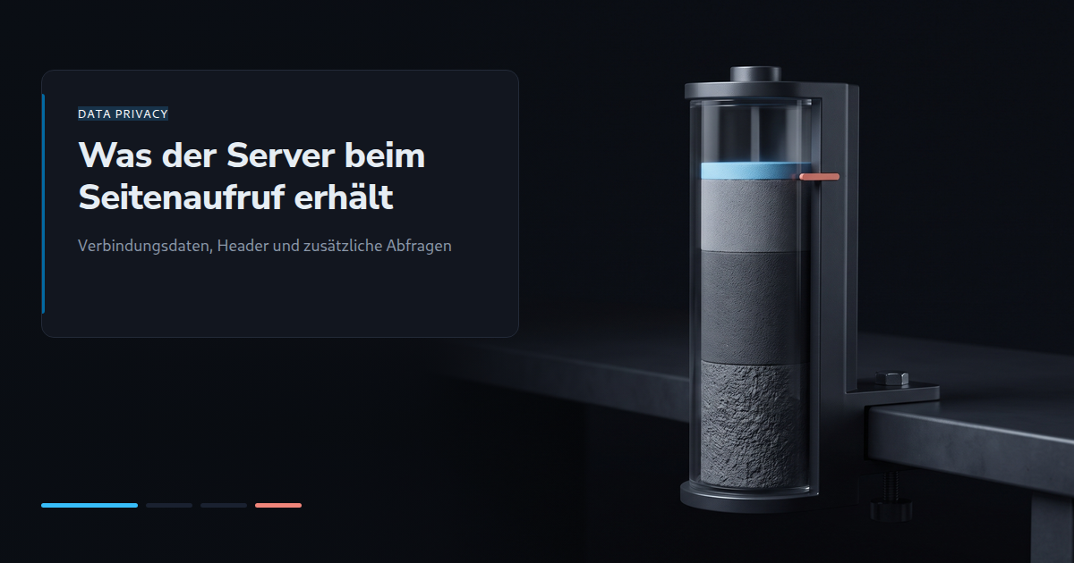Was der Server beim Seitenaufruf erhält
