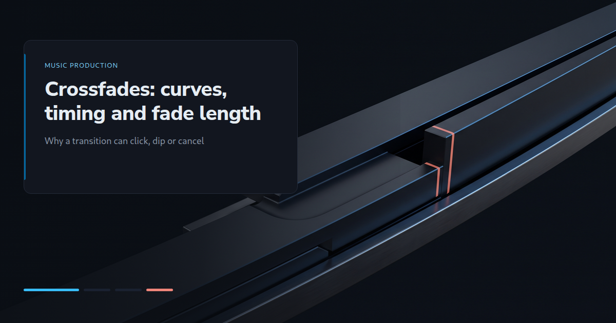 Crossfades: curves, timing and fade length
