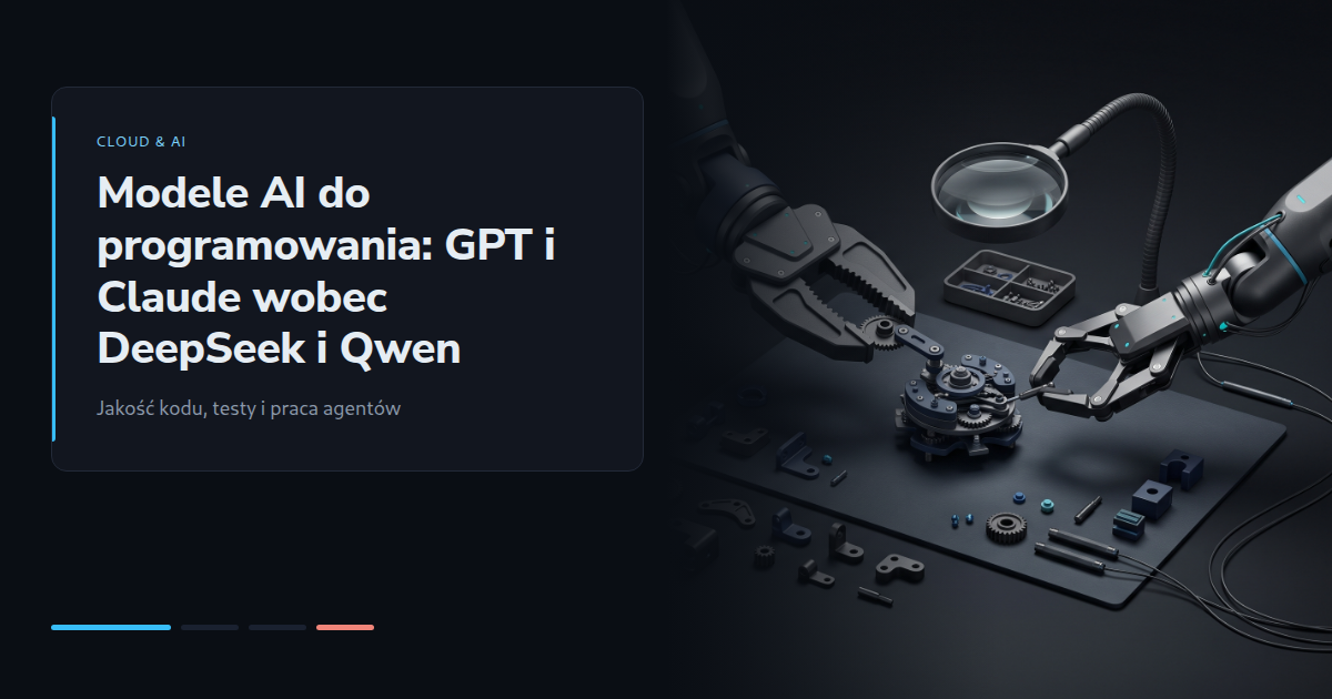 Modele AI do programowania: GPT i Claude wobec DeepSeek i Qwen