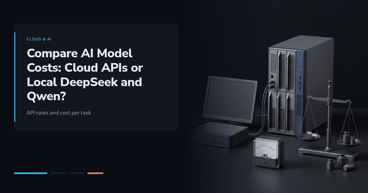 Compare AI Model Costs: Cloud APIs or Local DeepSeek and Qwen?