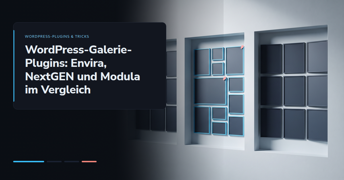 WordPress-Galerie-Plugins: Envira, NextGEN und Modula im Vergleich