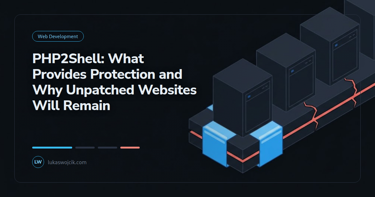 PHP2Shell: What Provides Protection and Why Unpatched Websites Will Remain